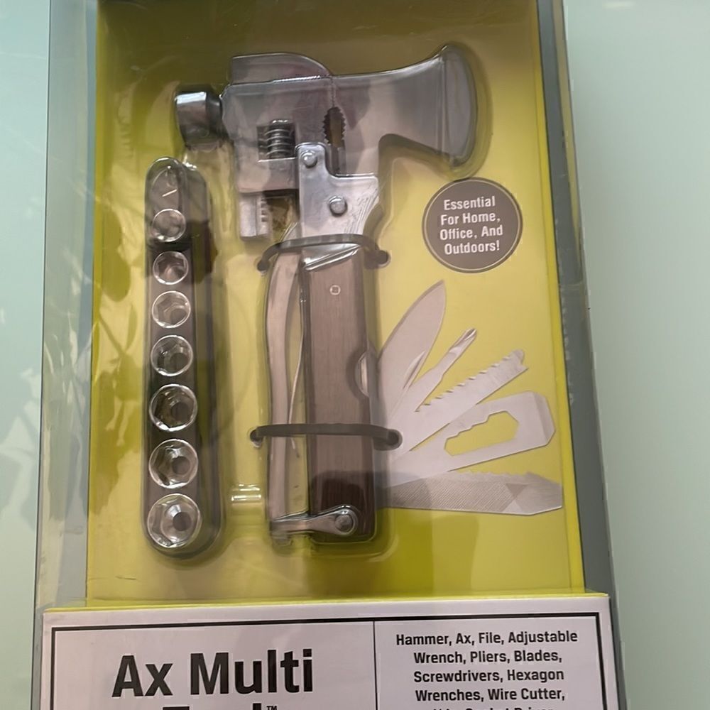 Ax multi tool hammer ax adjustable wrench pliers etc - Picture 2 of 7